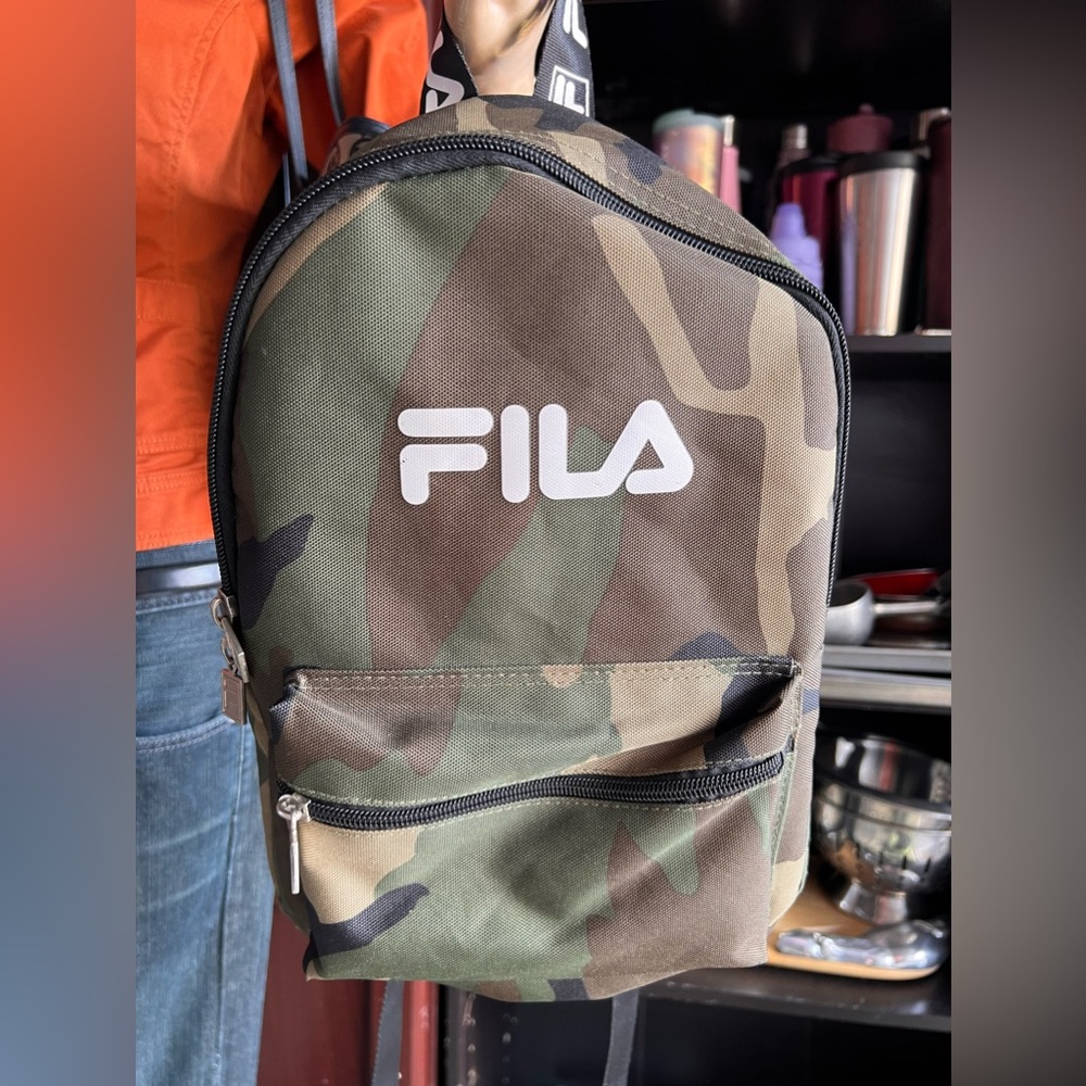 FILA mini camo backpack